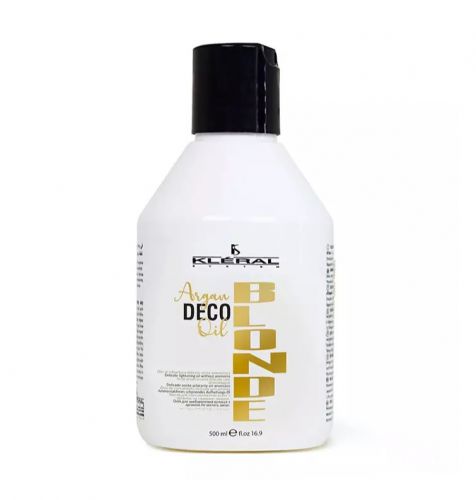 KLERAL BLONDE ARGAN DECO - olej rozjaśniający włosy 500ml