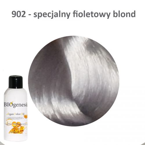 BIOgenesi ArganColorOil 902 specjalny blond fioletowy 125ml