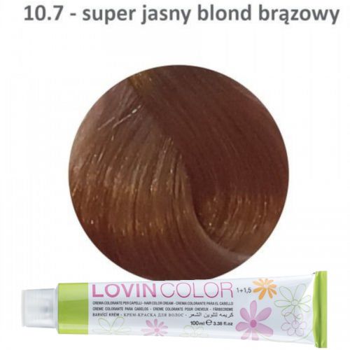 LOVINcolor 10,7 super jasny blond brązowy 100ml