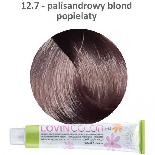 LOVINcolor 12,7 fioletowy platynowy blond farba 100ml