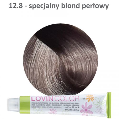 LOVINcolor 12,8 perłowy platynowy blond farba 100ml
