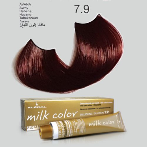 KLERAL milk color 7,9 blond czekoladowy farba 100ml