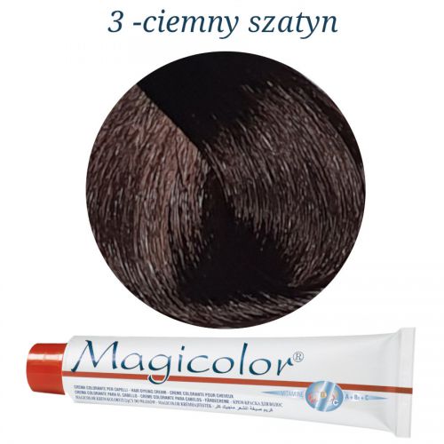 KLERAL MagiColor 3 ciemny brąz farba do włosó 100ml