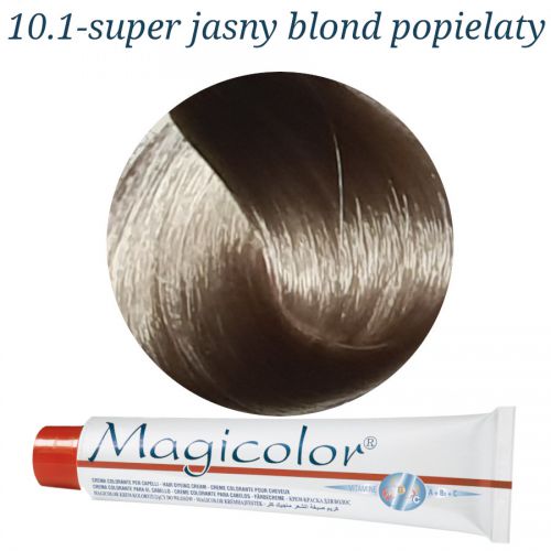 KLERAL MagiColor 10,1 super jasny blond popielaty farba 100ml