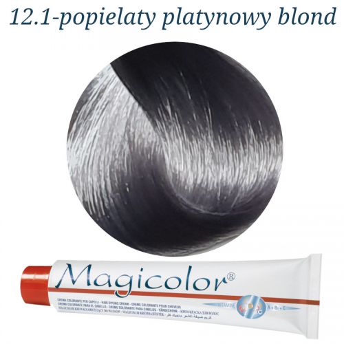KLERAL MagiColor 12,1 popielaty platynowy blond farba 100ml