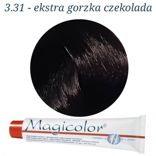 KLERAL MagiColor 3,31 ekstra gorzka czekolada farba 100ml