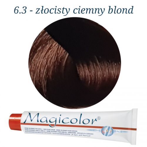 KLERAL MagiColor 6,3 złocisty ciemny blond farba 100ml