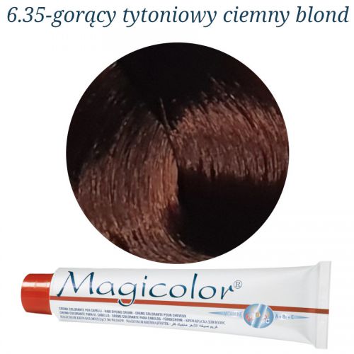 KLERAL MagiColor 6,35 gorący tytoniowy ciemny blond farba 100ml
