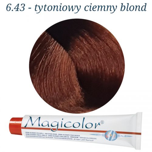 KLERAL MagiColor 6,43 tytoniowy ciemny blond farba 100ml