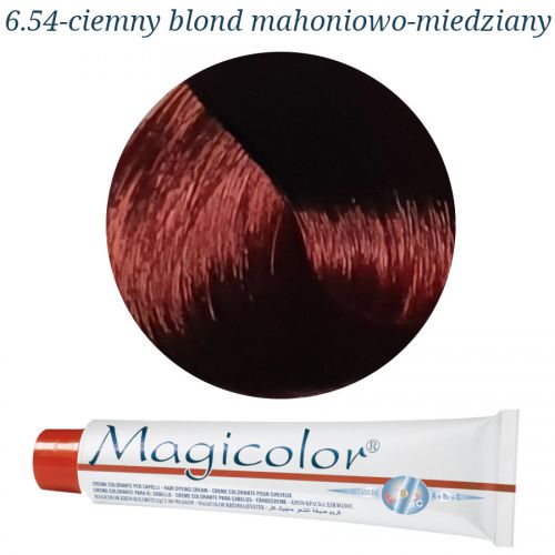 KLERAL MagiColor 6,54 ciemny blond mahoniowo-miedziany 100ml