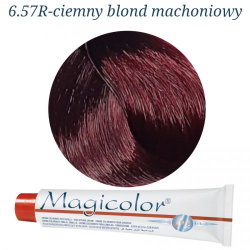 KLERAL MagiColor 6,57R ciemny blond mahoniowy farba 100ml