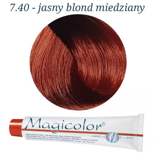 KLERAL MagiColor 7,40 jasno blond miedziany farba 100ml