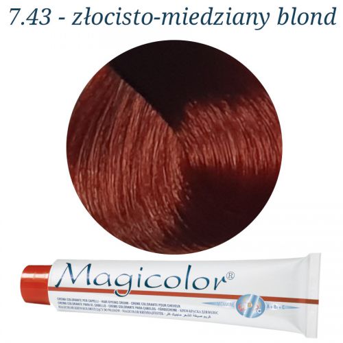 KLERAL MagiColor 7,43 złocisto-miedziany blond farba 100ml