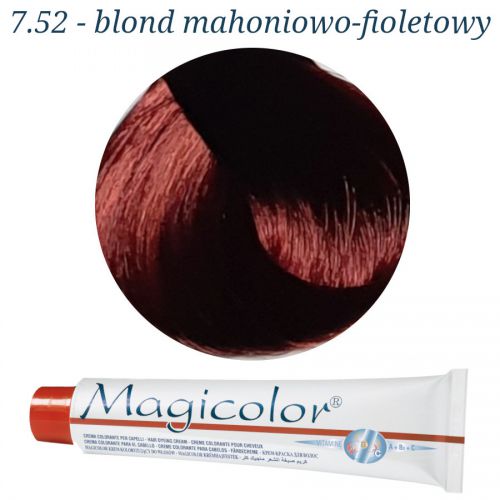 KLERAL MagiColor 7,52 blond mahoniowo-fioletowy 100ml