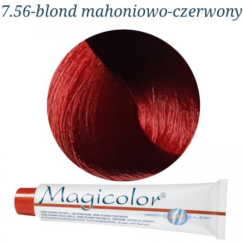 KLERAL MagiColor 7,56 blond mahoniowo-czerwony farba 100ml
