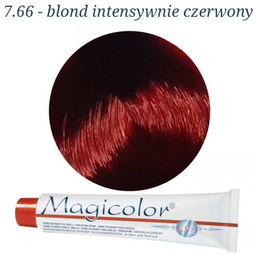 KLERAL MagiColor 7,66 blond intensywnie czerwony farba 100ml