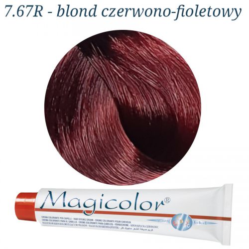 KLERAL MagiColor 7,67R blond czerwono-fioletowy farba 100ml