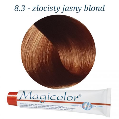 KLERAL MagiColor 8,3 złocisty jasny blond farba 100ml