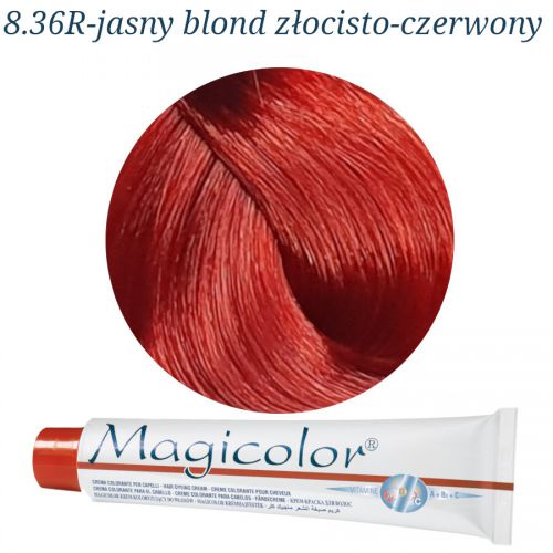 KLERAL MagiColor 8,36R jasny blond złocisto-czerwony farba 100ml