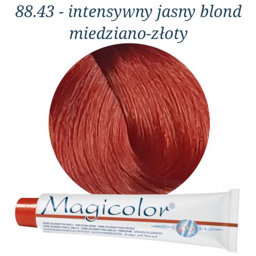 KLERAL MagiColor 88,43 intensywny jasny blond miedziano-złoty farba 100ml