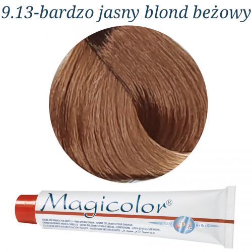 KLERAL MagiColor 9,13 bardzo jasny blond beżowy farba 100ml