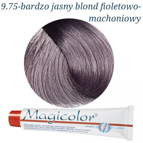 KLERAL MagiColor 9,75 bardzo jasny blond fioletowo-mahoniowy 100ml