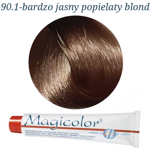 KLERAL MagiColor 90,1 bardzo jasny popielaty blond farba 100ml