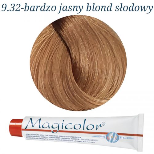 KLERAL MagiColor 9,32 bardzo jasny blond słodowy farba 100ml